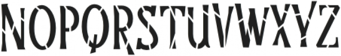 Tombstone Five otf (400) Font LOWERCASE