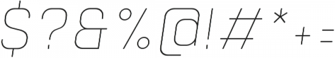 Tomkin Thin Italic otf (100) Font OTHER CHARS