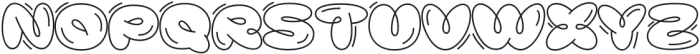 Tompok Regular otf (400) Font UPPERCASE