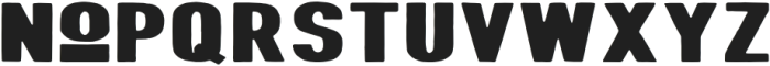 Tonjo Flat Bold otf (700) Font UPPERCASE