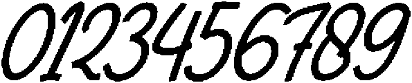 Tontecera Italic otf (400) Font OTHER CHARS