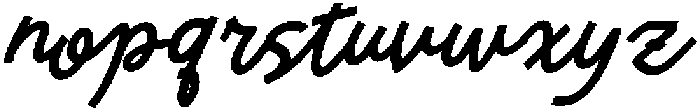 Tontecera Italic otf (400) Font LOWERCASE