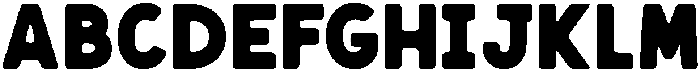 Toonyo Regular otf (400) Font UPPERCASE