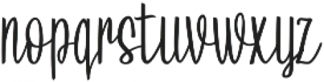 TooteSweet otf (400) Font LOWERCASE