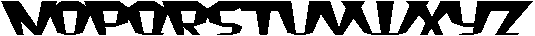 Topframe Regular otf (400) Font UPPERCASE