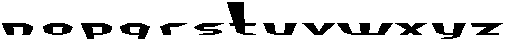Topframe Regular otf (400) Font LOWERCASE