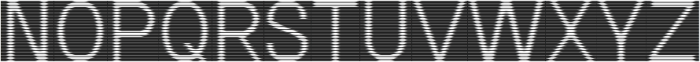 Topoline Negative ttf (400) Font LOWERCASE