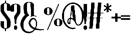 TorkiasJole otf (400) Font OTHER CHARS