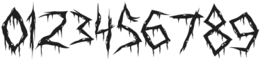 Torn Flesh otf (400) Font OTHER CHARS