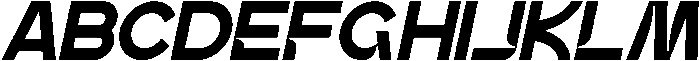 Torota Italic otf (400) Font UPPERCASE