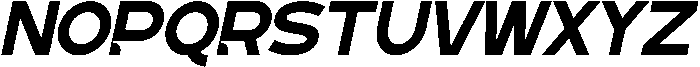 Torota Italic otf (400) Font UPPERCASE