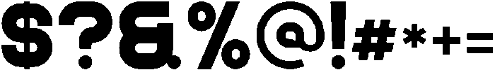 Toroto otf (400) Font OTHER CHARS
