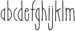 Torple Regular otf (400) Font LOWERCASE