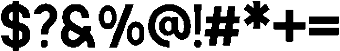 Torsena Regular otf (400) Font OTHER CHARS