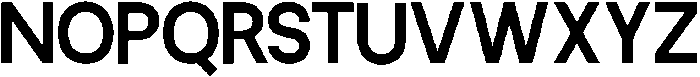 Torsena Regular otf (400) Font UPPERCASE