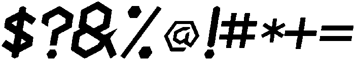 Tortoise Italic otf (400) Font OTHER CHARS