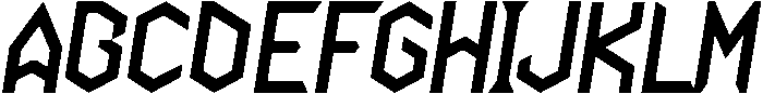 Tortoise Italic otf (400) Font UPPERCASE
