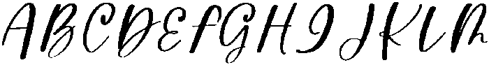 Total Malarkey Script Regular otf (400) Font UPPERCASE