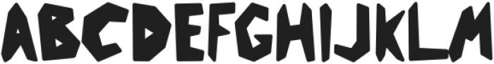 Totally Rad Regular otf (400) Font UPPERCASE