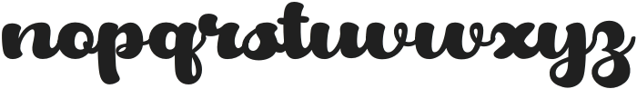 Touletta Regular otf (400) Font LOWERCASE