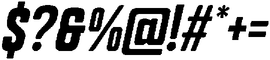 Tourayn Italic otf (400) Font OTHER CHARS