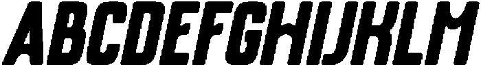 Tourayn Italic otf (400) Font UPPERCASE