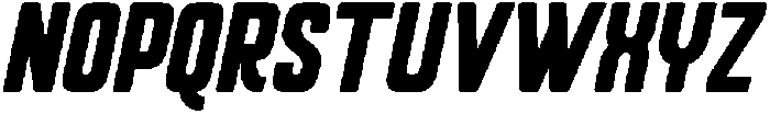 Tourayn Italic otf (400) Font UPPERCASE