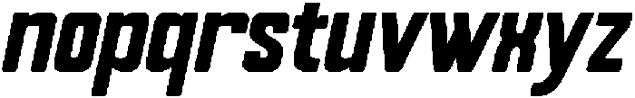 Tourayn Italic otf (400) Font LOWERCASE
