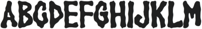 ToxcydeRegular otf (400) Font UPPERCASE