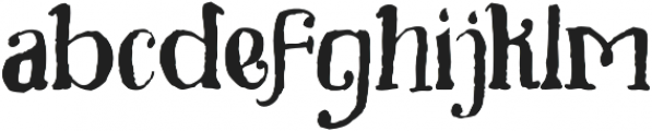 Toxine otf (400) Font LOWERCASE