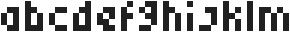 Toy ttf (400) Font LOWERCASE