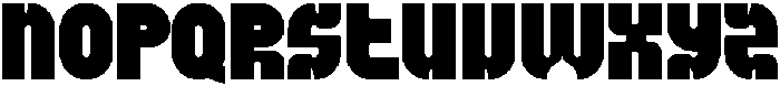 Toyseh Groovy Regular otf (400) Font LOWERCASE