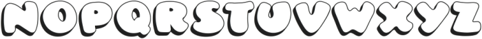 Toyster 3D otf (400) Font LOWERCASE
