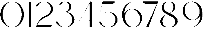 touch otf (400) Font OTHER CHARS