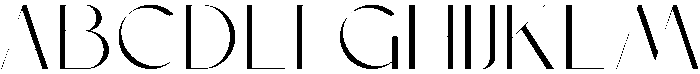 touch otf (400) Font UPPERCASE