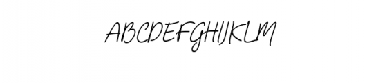 Tometo Italic.ttf Font UPPERCASE