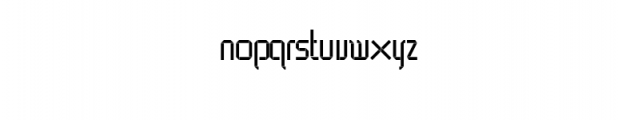 Torn Font LOWERCASE