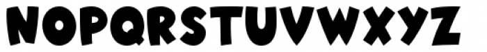 Toon Font LOWERCASE