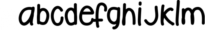 Today Font LOWERCASE