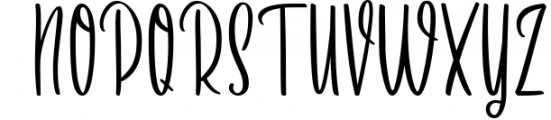 Toote Sweet | A Condensed Script & Extra Doodles Font UPPERCASE
