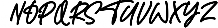 TopRista - Unique Handwritten Font Font UPPERCASE