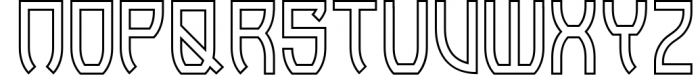Torii - Japanese Style Typeface 2 Font UPPERCASE