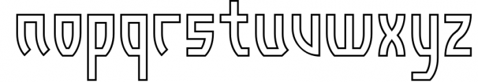 Torii - Japanese Style Typeface 2 Font LOWERCASE