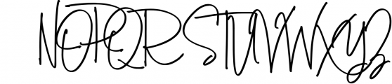 Tosca Beauty Handwritten Font Font UPPERCASE