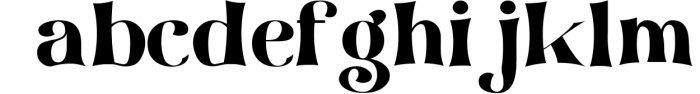 tommy - Retro Serif Font 5 Font LOWERCASE