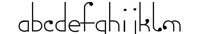 TORN Font LOWERCASE