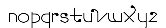 TORN Font LOWERCASE