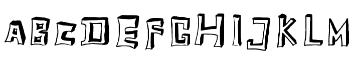 TobyFont-Emptyreduced Font LOWERCASE