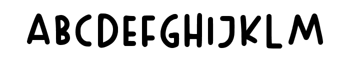 Todayfont1 Regular Font UPPERCASE