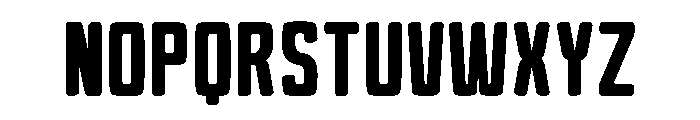 Tofo Steak Font UPPERCASE